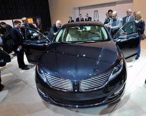 Lincoln 7model blitz to start with rsquo13 MKZ