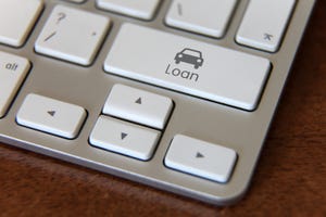 loan key on computer