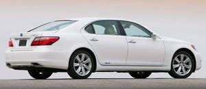 2012 Model: Lexus LS 600h L