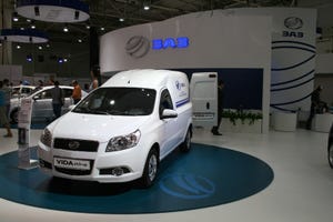 Volume production of carbased delivery van launches in 2014