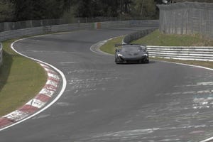McLaren XP1 LM hybridpowered prototype sets record at Nuumlrburgring Nordschleife