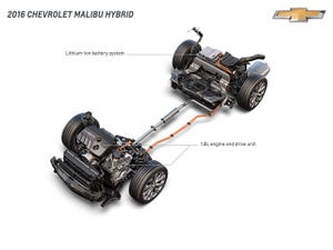 Chevy Malibu Hybrid propulsion unit