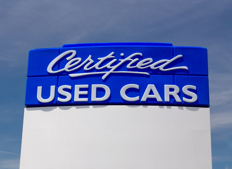 Certified used cars discount