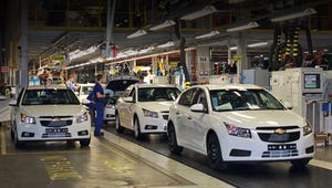 Chevrolet Cruze models among last vehicles built at GMrsquos St Petersburg plant