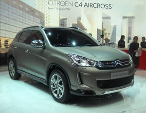 Aircross powered by 115hp Hdi diesel tuned to produce 119 gkm of CO2 in 2WD version