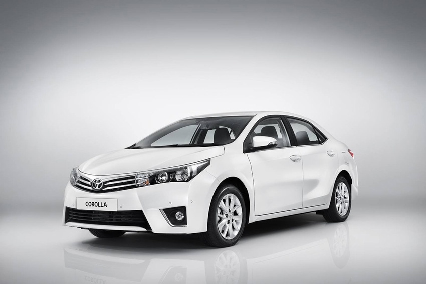 European Corolla styling differs from American version