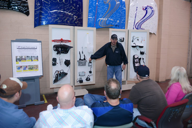 New hires undergo training at Flat Rock plant New hires undergo training at Flat Rock plant