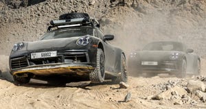 Porsche 911 Dakar off-road