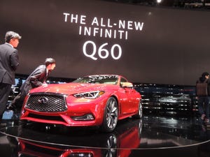 Q60 gets onceover in Detroit