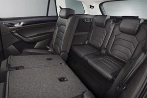 With rear seats folded automaker claims 5seater has largest cargo hold in class
