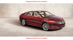 Lincoln MKZ concept representative of production model due this year