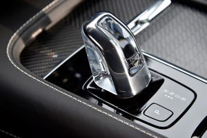 T8 Hybridrsquos Orrefors crystal gear lever celebrates history of Swedish design