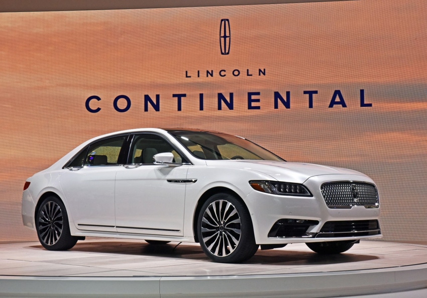 Lincoln introduces rsquo17 Continental this fall