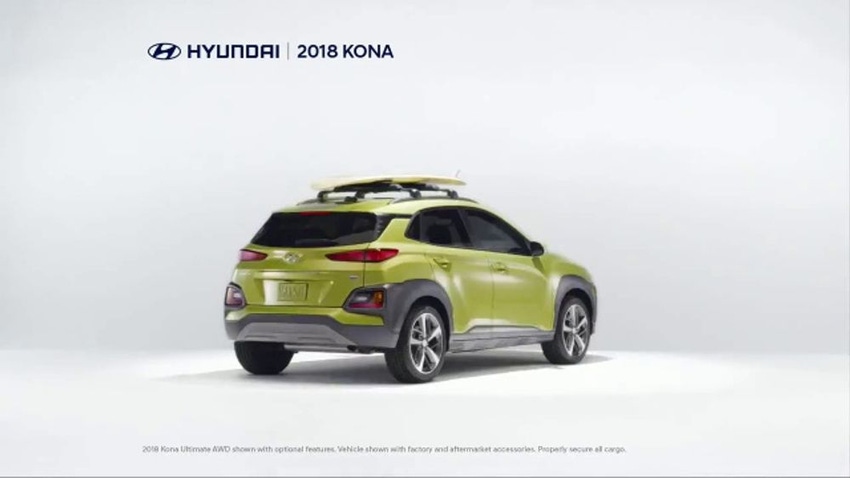 Top-ranked Hyundai ad touts lease deal on ’18 Kona.