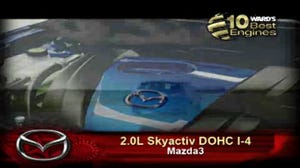 Ward's 10 Best Engines: Mazda 2.0L Skyactiv DOHC I-4