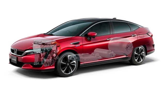 Honda fuel cell car sales