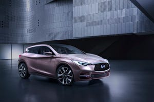 Infiniti Q30 concept shown not arriving in US until 2016