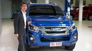 Yoshida Isuzu Ute Australiarsquos new sales and marketing director with 18 DMax LST pickup