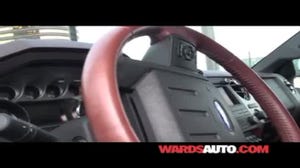 Dodge Ram vs Ford Super Duty - Ward's 10 Best Interiors of 2011 Judging