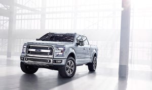 Atlas concept pickup truck boasts fuelsaving technologies including new EcoBoost engine