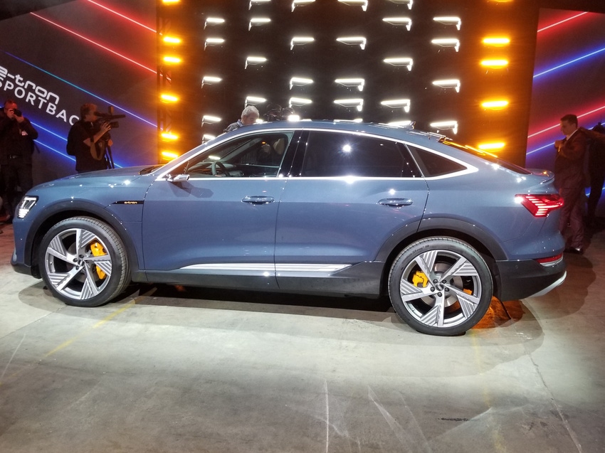 Audi e-tron Sportback launch