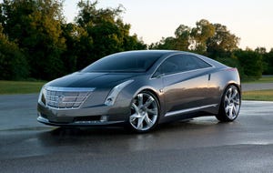 Allnew Cadillac ELR coupe with extended range eventually to be made and sold in China