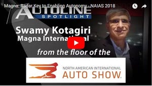 Autoline at NAIAS 2018: Magna's Swamy Kotagiri