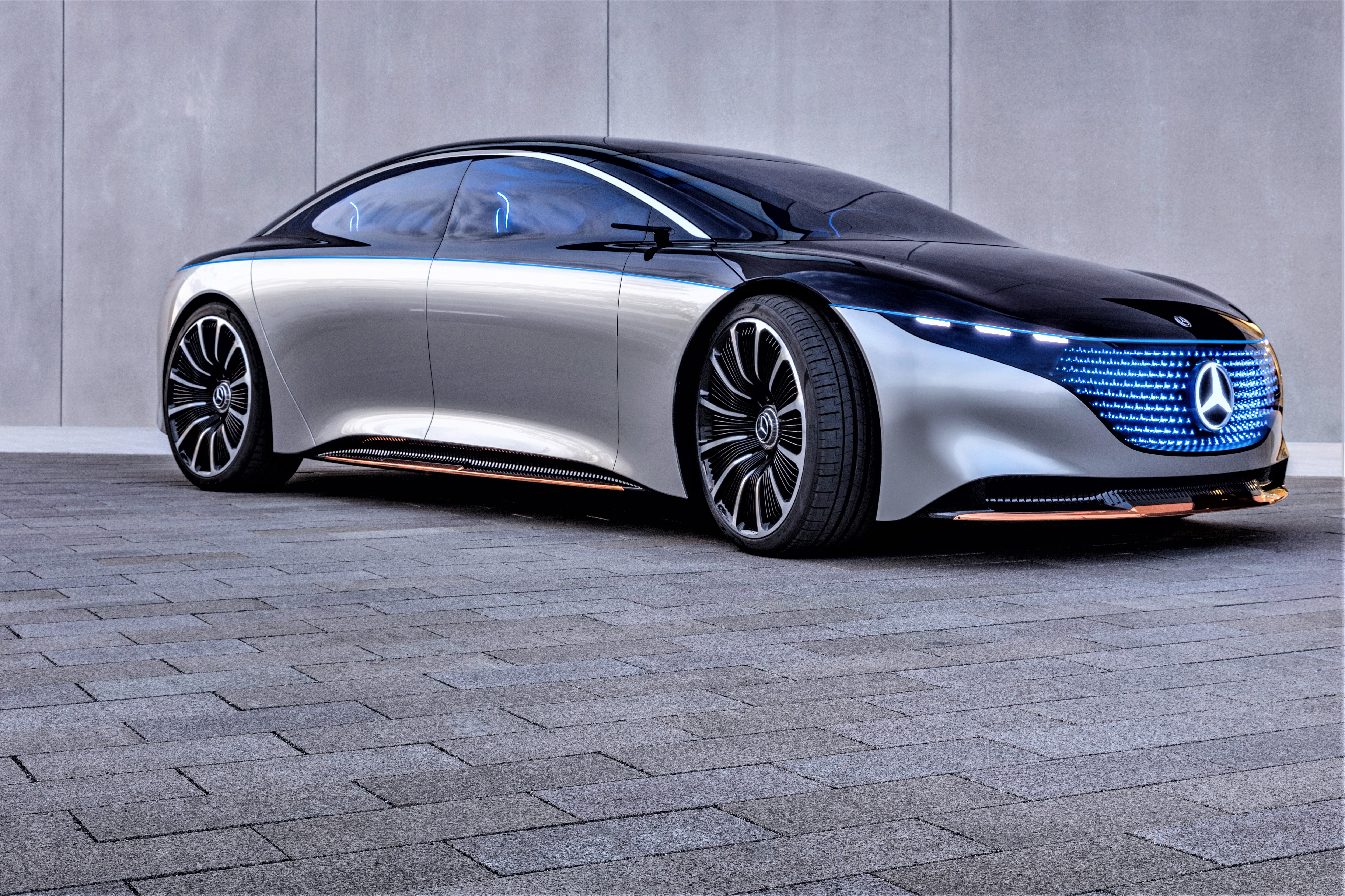 Future mercedes electric cars discount