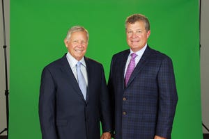 Ray Skillman left and son Bill who joined family dealer group in 1980