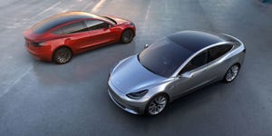 Model 3 priced at less than half of Teslarsquos pioneering 80000 Model X