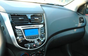 2012 10 Best Interiors: Hyundai Accent