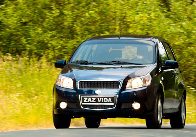 Rebadged Chevrolet Aveo sold as ZAZ Vida