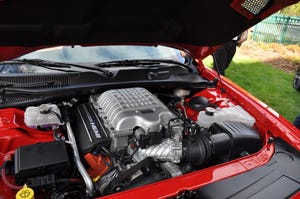Dodge Challenger Hellcat engine 15