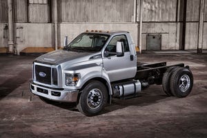 Ford F650 currently produced by Blue Diamond joint venture with Navistar