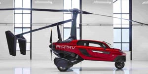 PAL-V Liberty flying car undergoing preproduction certification.