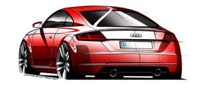 Audi Shows Sketch of Upcoming New-Gen TT
