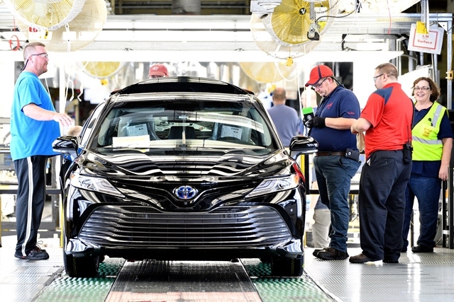 New Camry marks launch of TNGA architecture at Georgetown plant