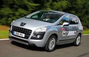 Peugeot Banking on Diesel Hybrid to Catch on Quickly
