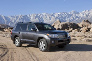 Land Cruiser SUV one of best performers in March
