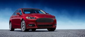 rsquo13 Ford Fusion among five midsize sedans launching this year and next