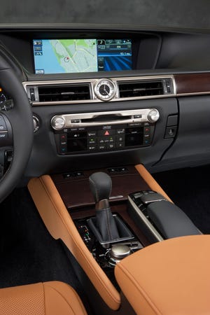 Lexus navigation systems have builtin safeguards