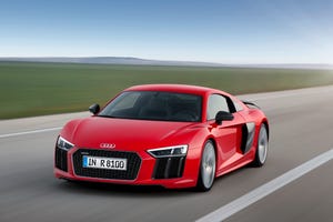 Headlamps with laser highbeams mark R8 redesign