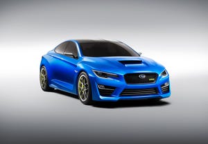 WRX Concept hints at production model expected next year