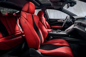 2021 Acura TLX A-Spec seats
