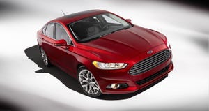 rsquo13 Fusion lesscostly to fix following rearend collision than Toyota Camry