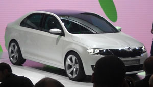 Indian Market First Stop for New Skoda Shown at Frankfurt