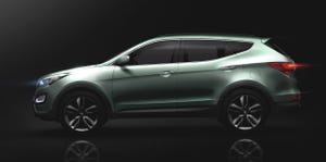 Hyundai to debut thirdgeneration CUV at next monthrsquos New York auto show