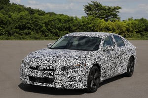 New Accord sits lower wider