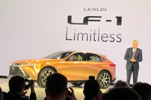 Bracken introduces Lexus concept CUV at Detroit auto show