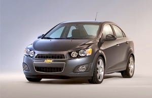 Chevy Sonic Rolls Out to Dealers; Expected to Attract Young Buyers